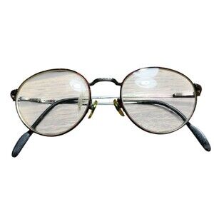 Carrera Eyeglasses Gold Brown Metal Oval Eyeglasses Japan 4909 30 51 20 145